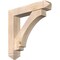 Ekena Millwork Imperial Arts and Crafts Smooth Bracket w/ Offset Brace, Douglas Fir, 7 1/2"W x 38"D x 38"H BKT0806X38X38IMP03SDF - alternate 1